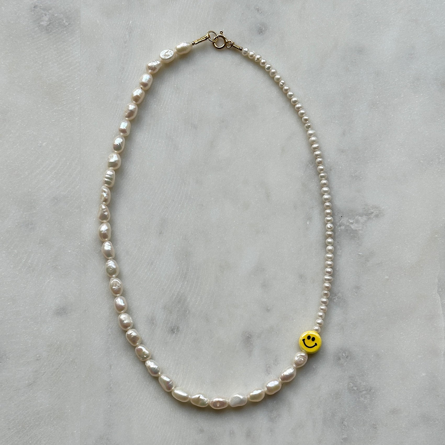 Keep Smiling Pearl Necklace