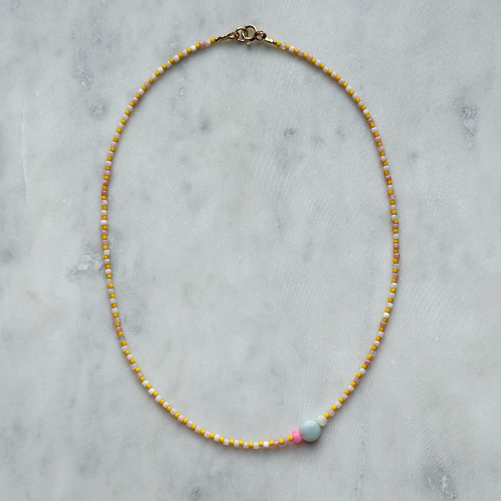 Lemon Sorbet Necklace