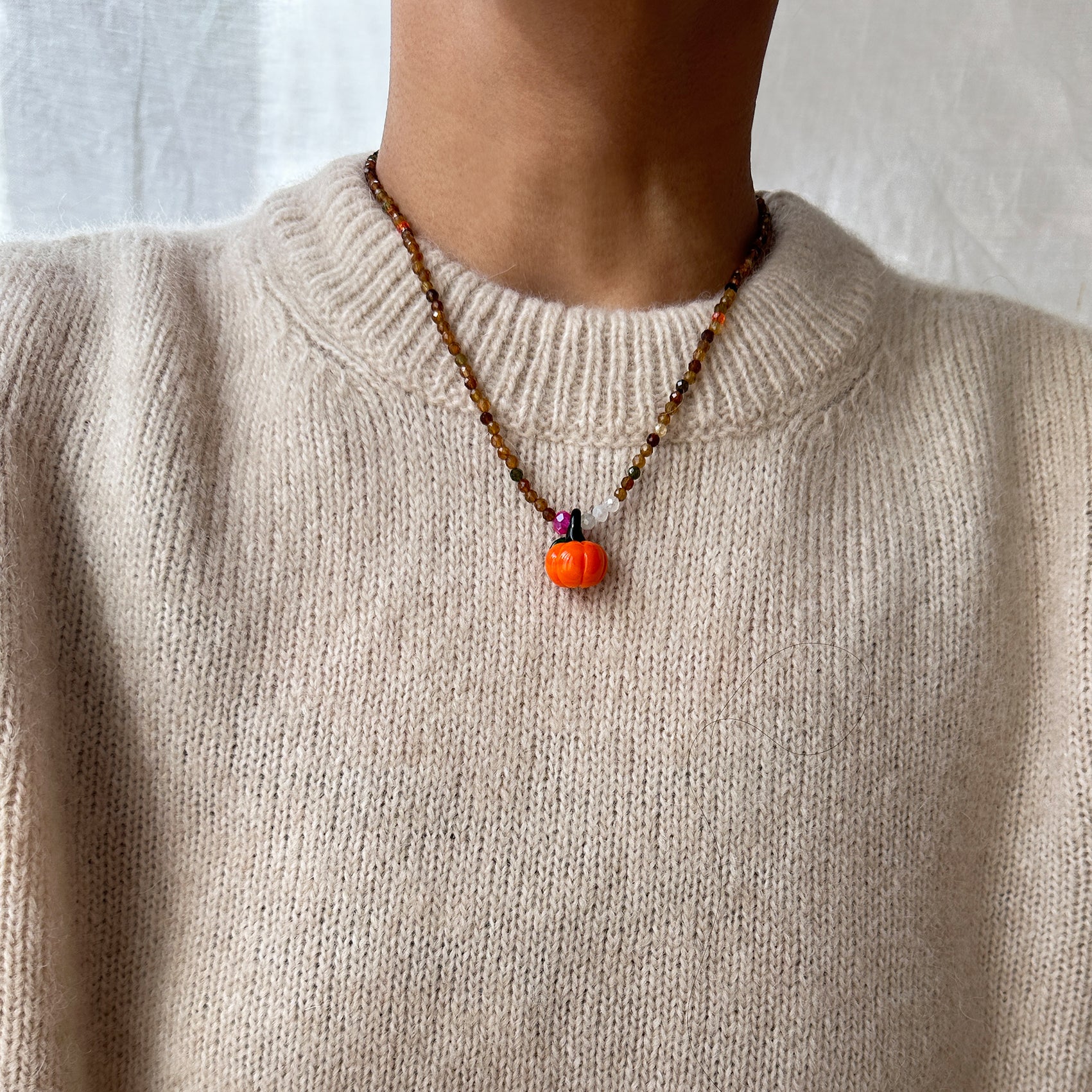 Little Pumpkin Necklace