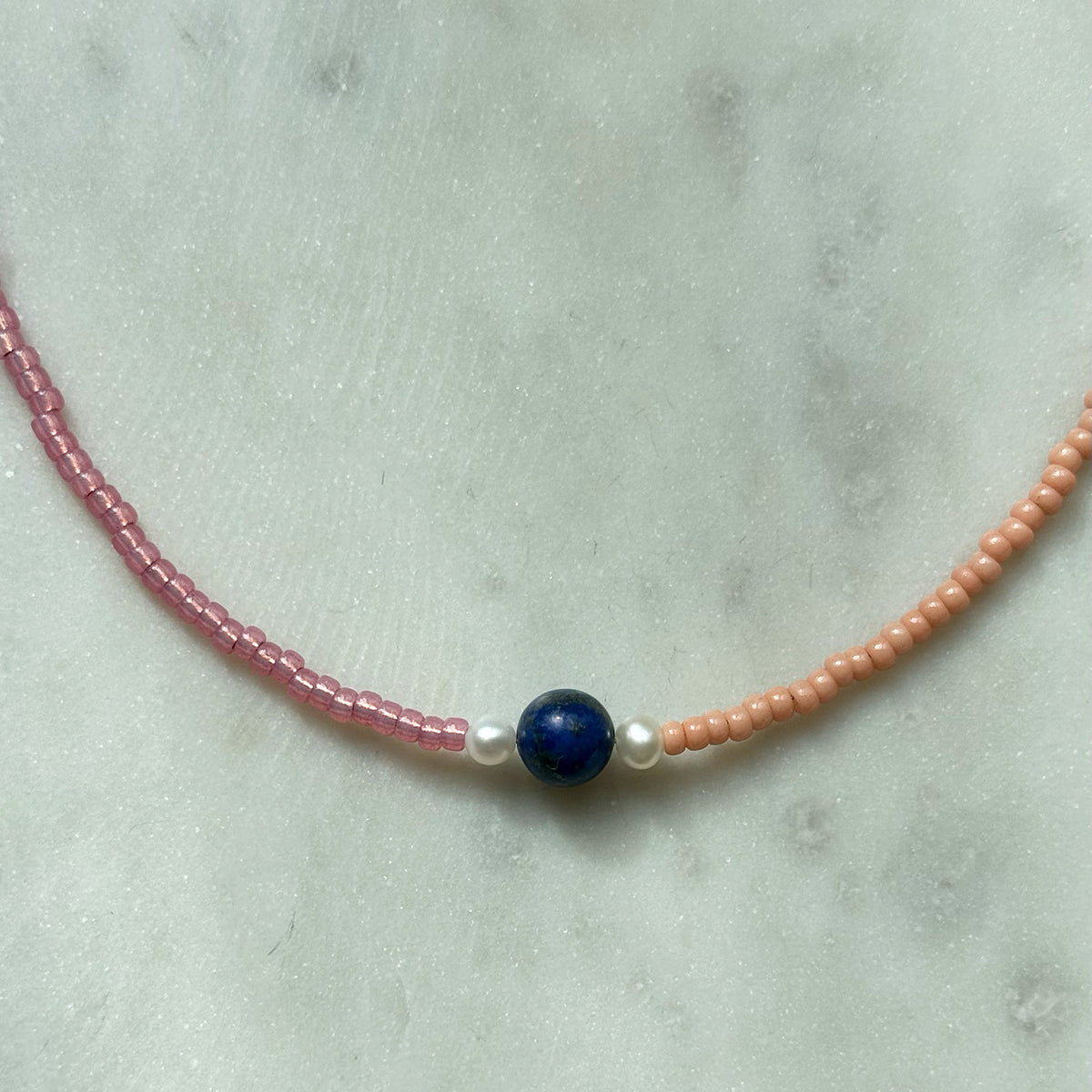 Little Blue Lapis Necklace