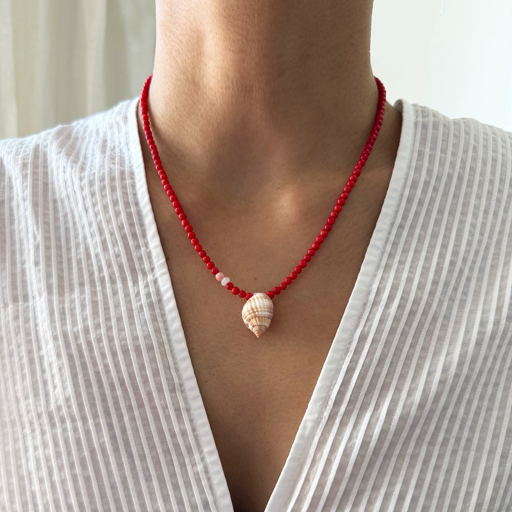 Mini Golden Nutmeg Necklace