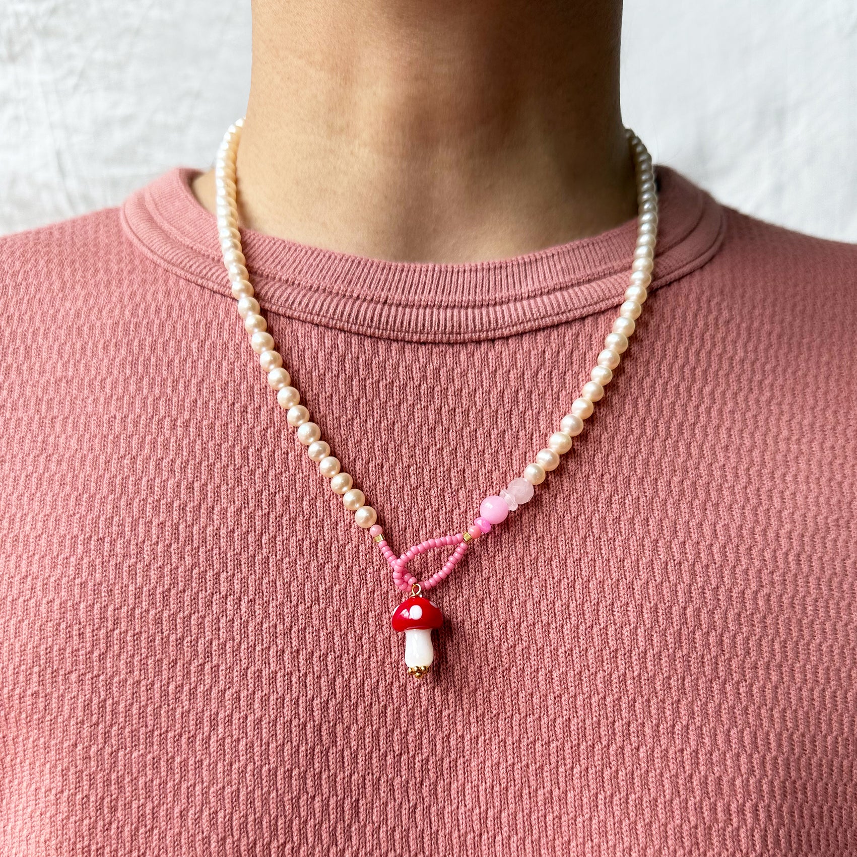 Magic Mushroom Necklace