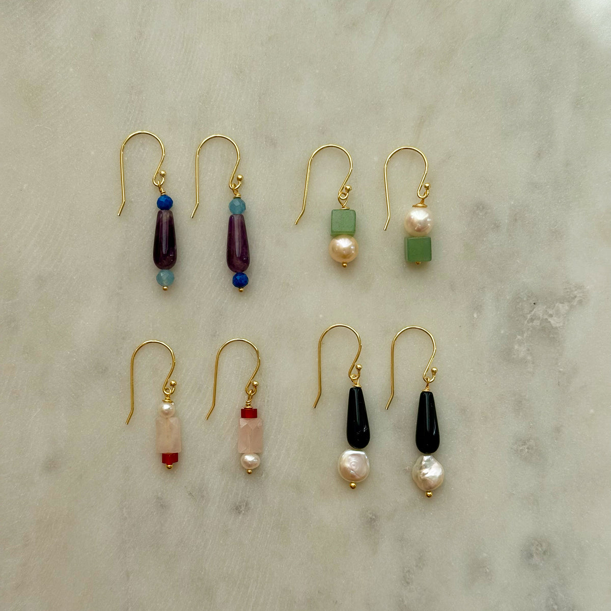 Pearly Gems Earrings