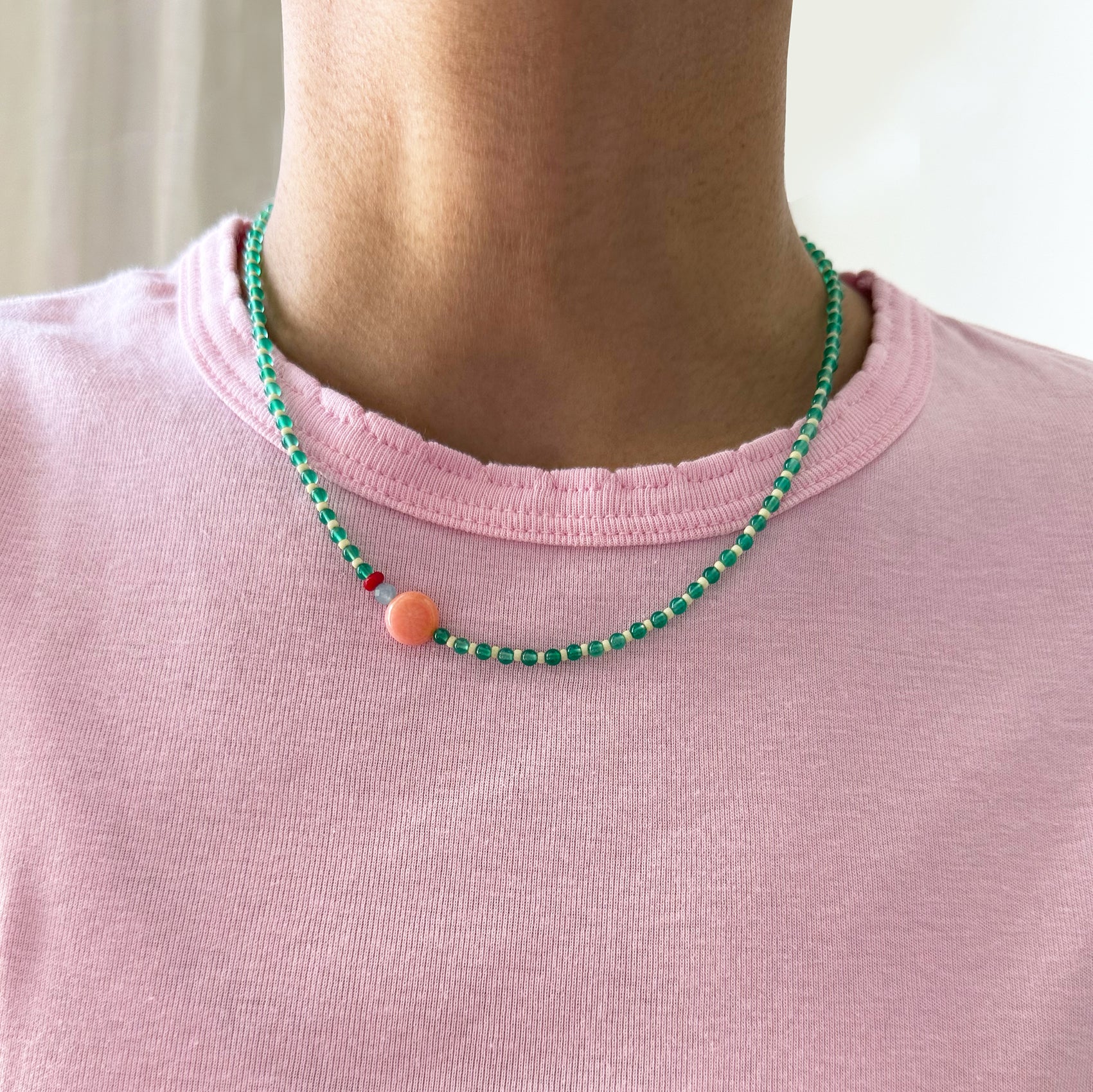 Pink Meadow Necklace