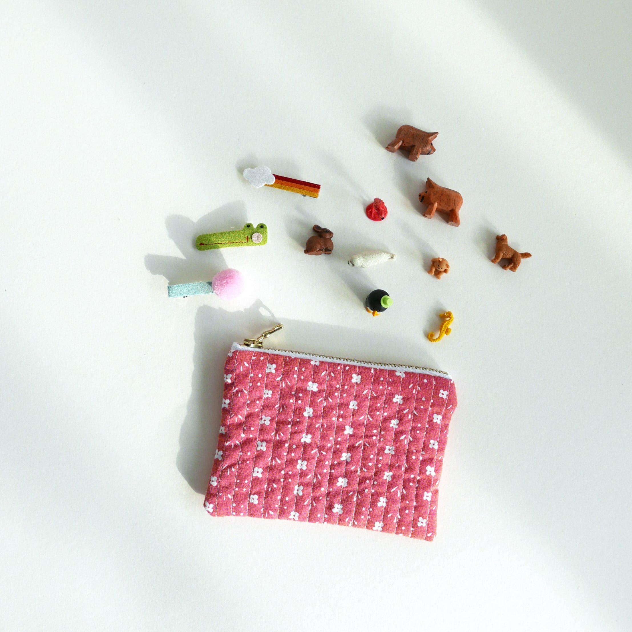 Quilted Coin Purse - Vintage Marimekko