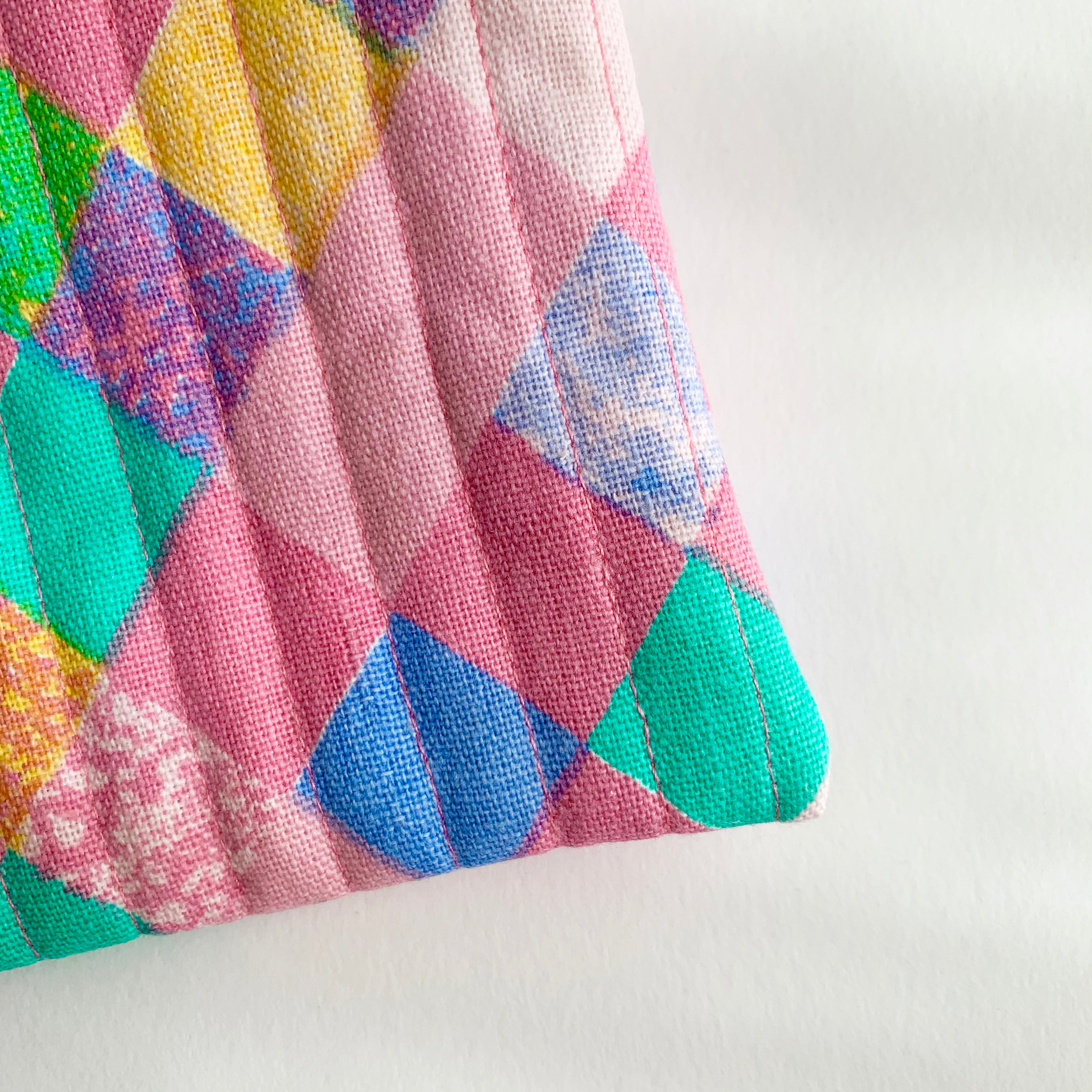 Quilted Coin Purse – Pastelly Harlequin