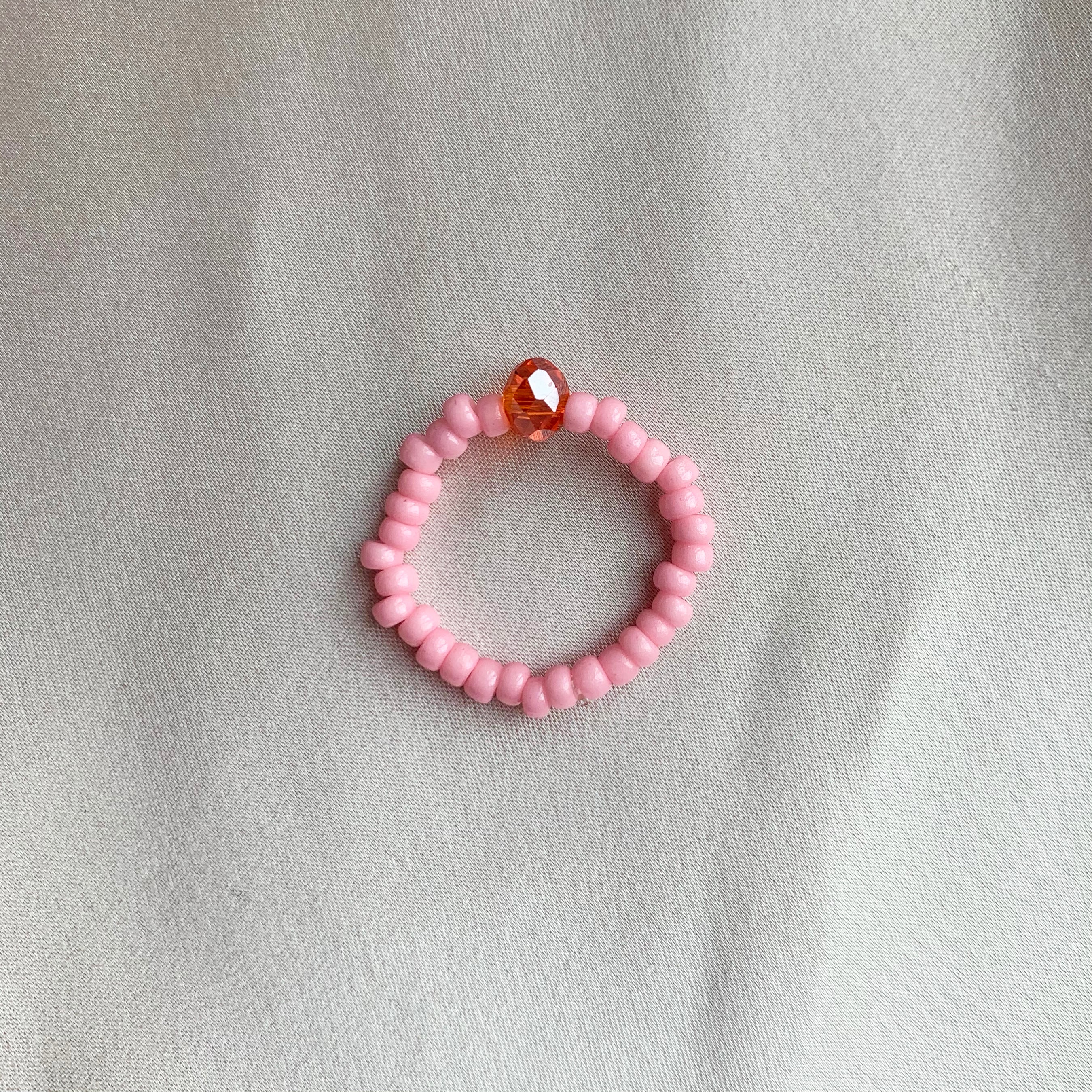 Sparkly Ring - Blush Pink