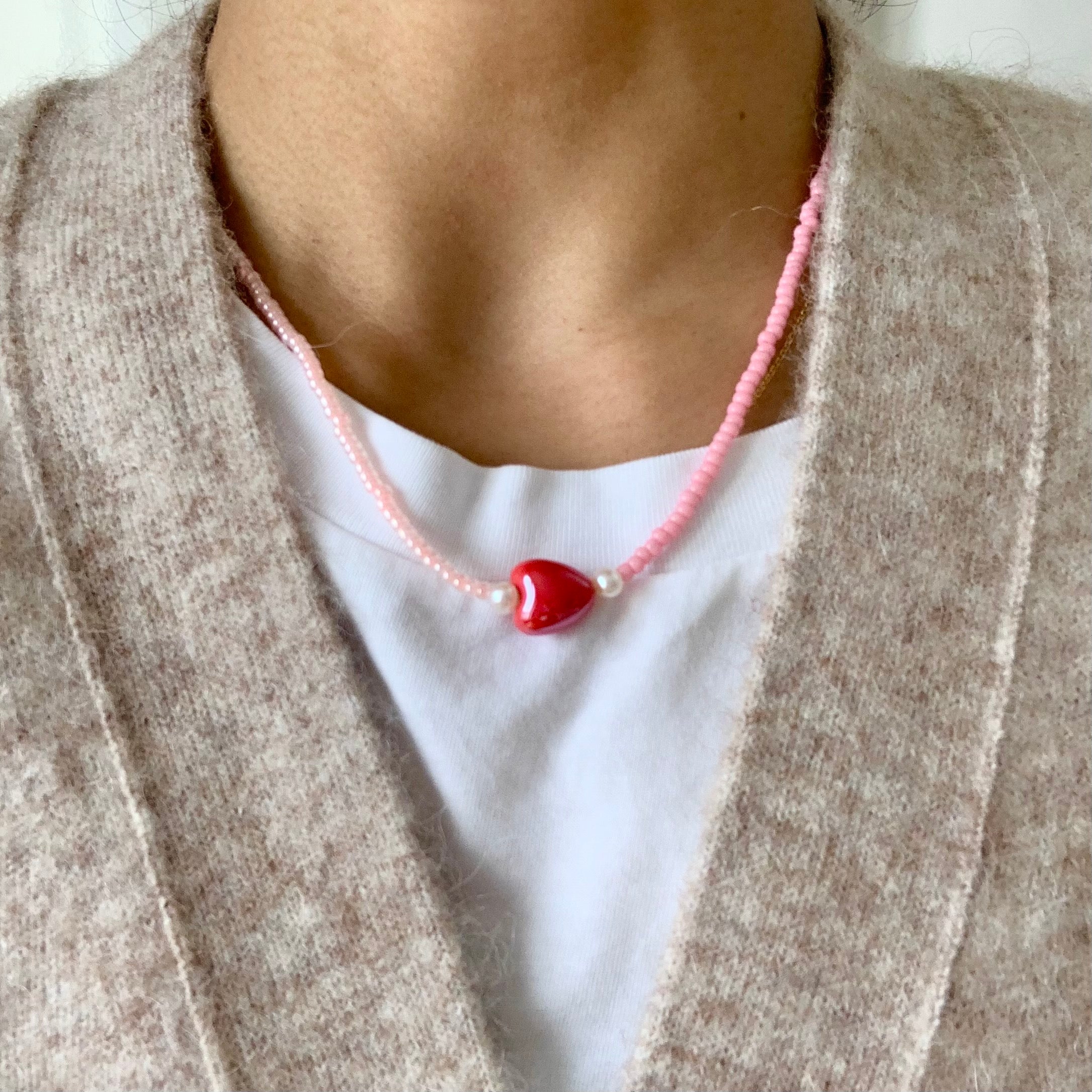 Blush & Bubblegum Necklace