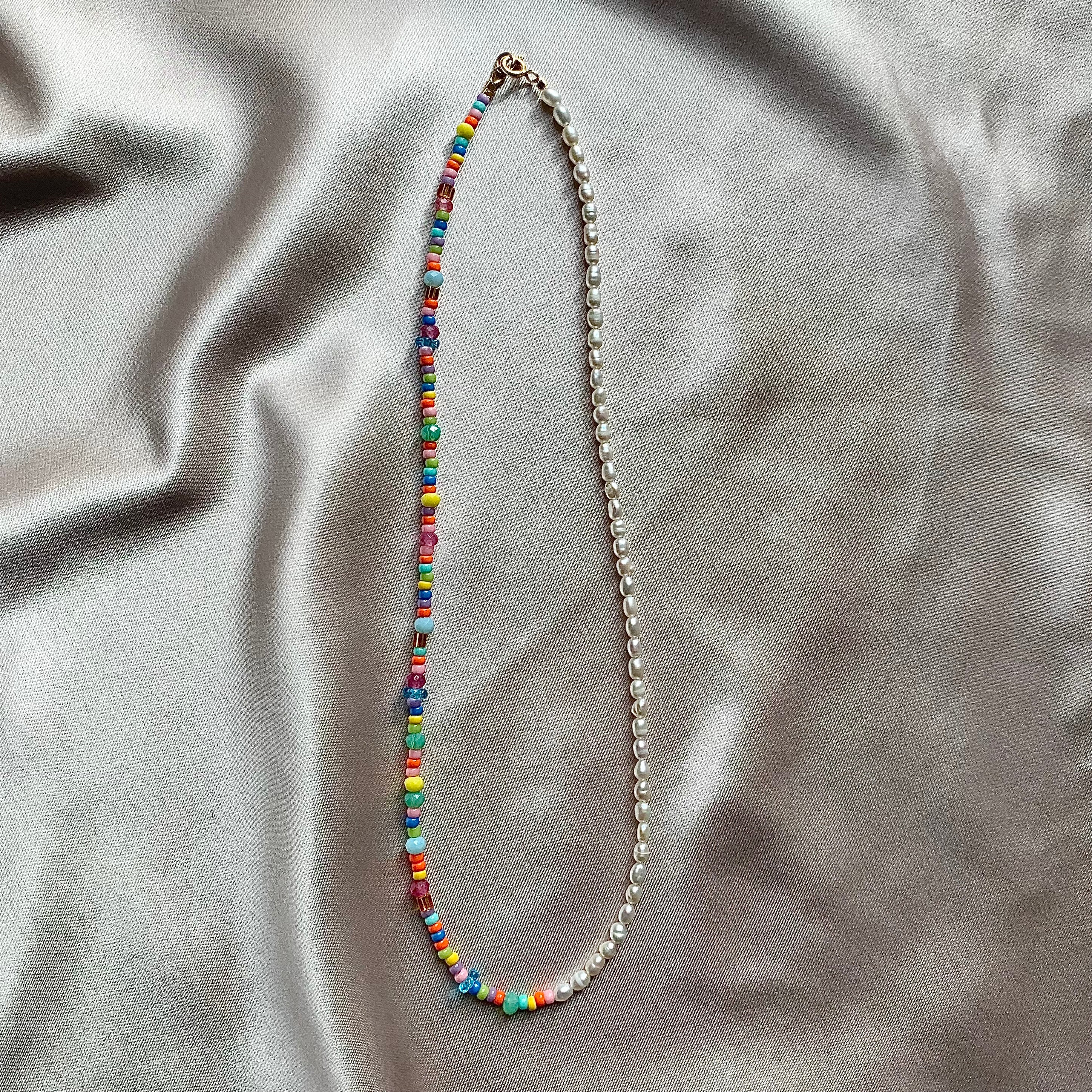 Rainbow & Clouds Necklace