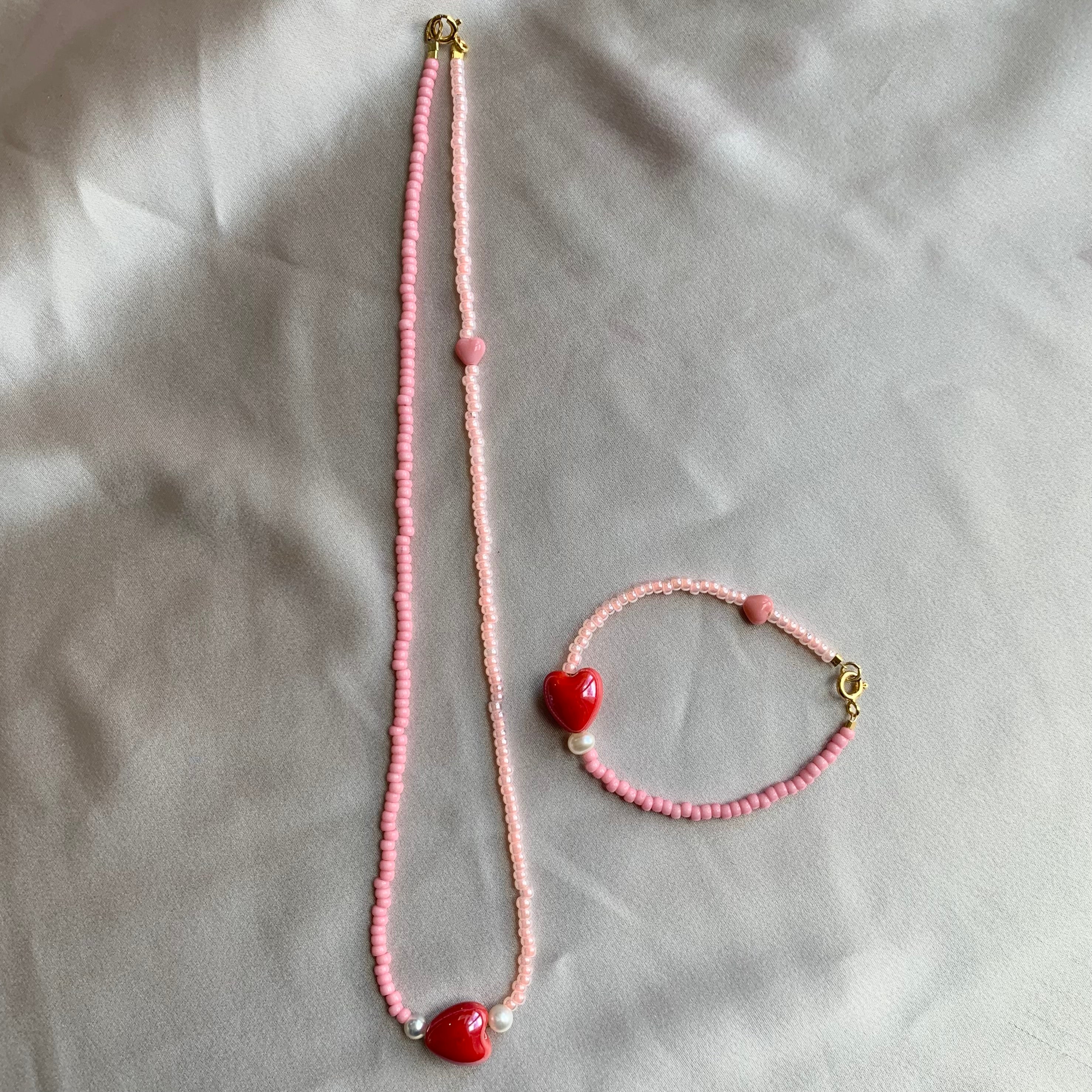 Blush & Bubblegum Bracelet