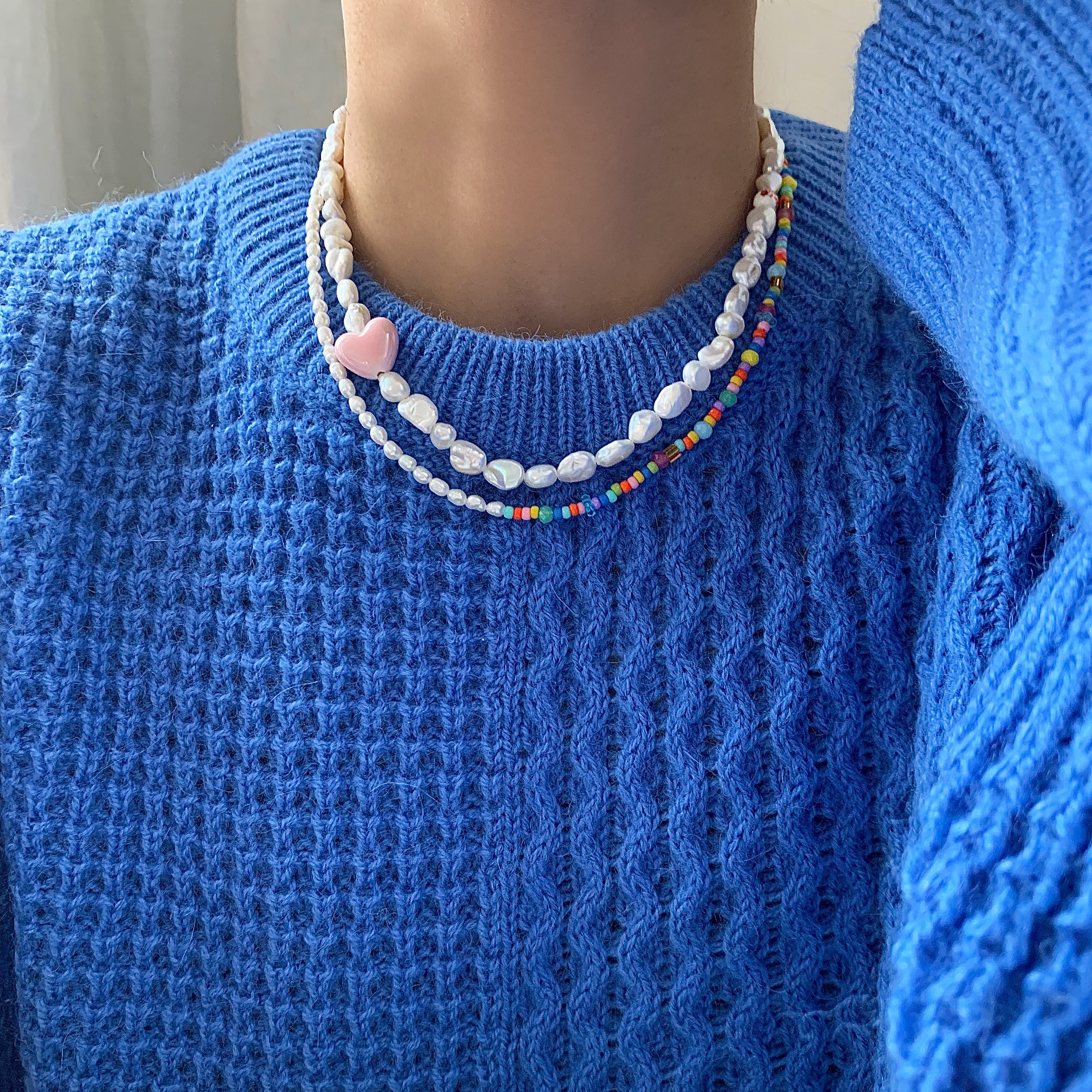 Rainbow & Clouds Necklace