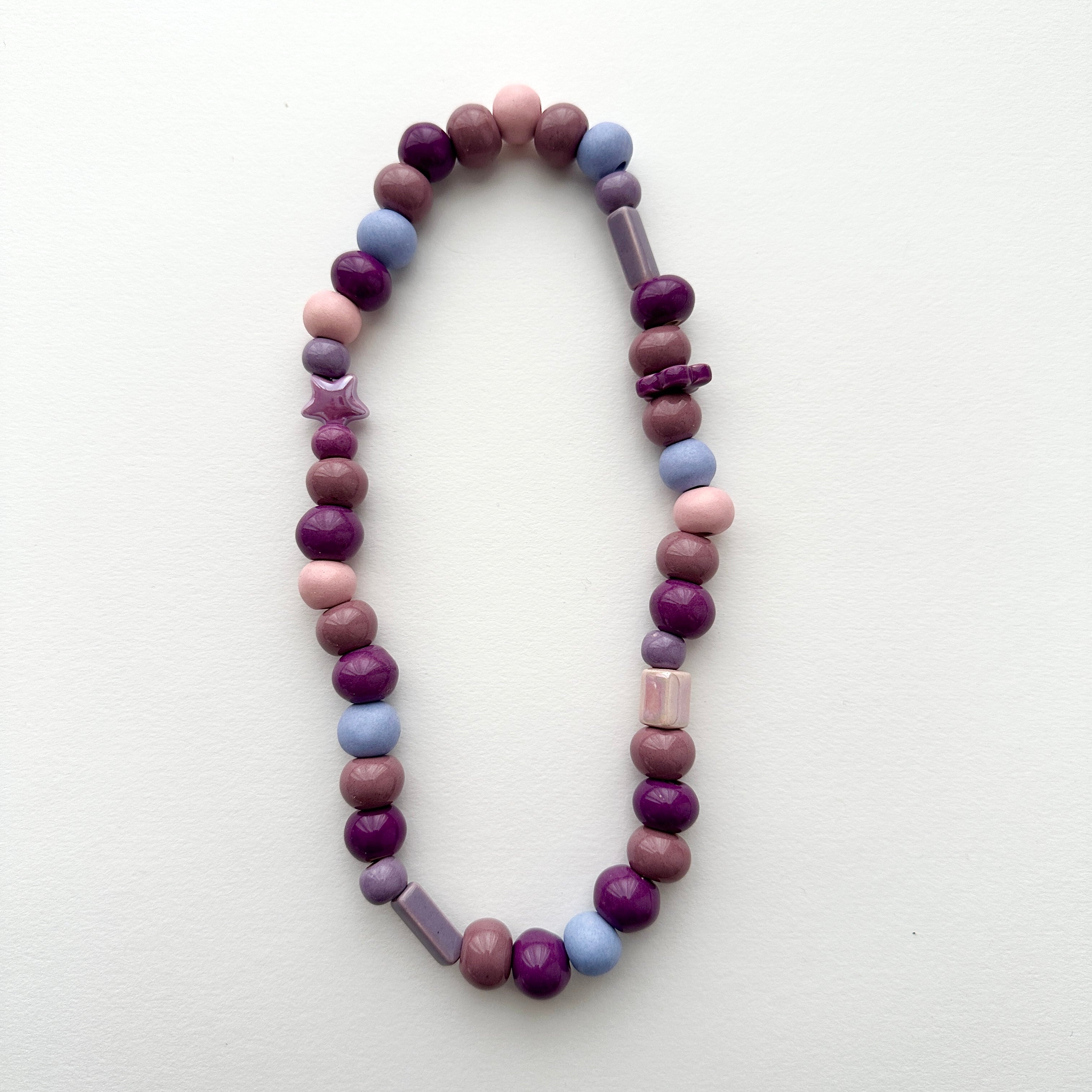 Lilac – Scoops of Ice Cream Necklace