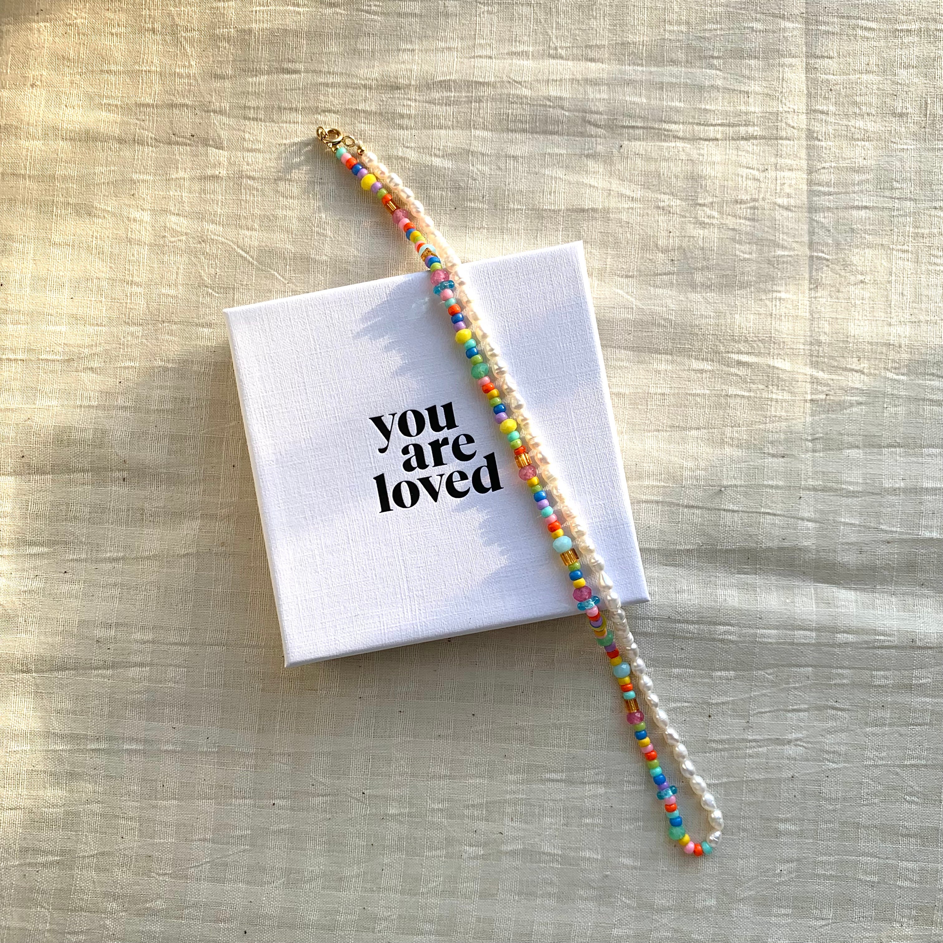 Rainbow & Clouds Necklace