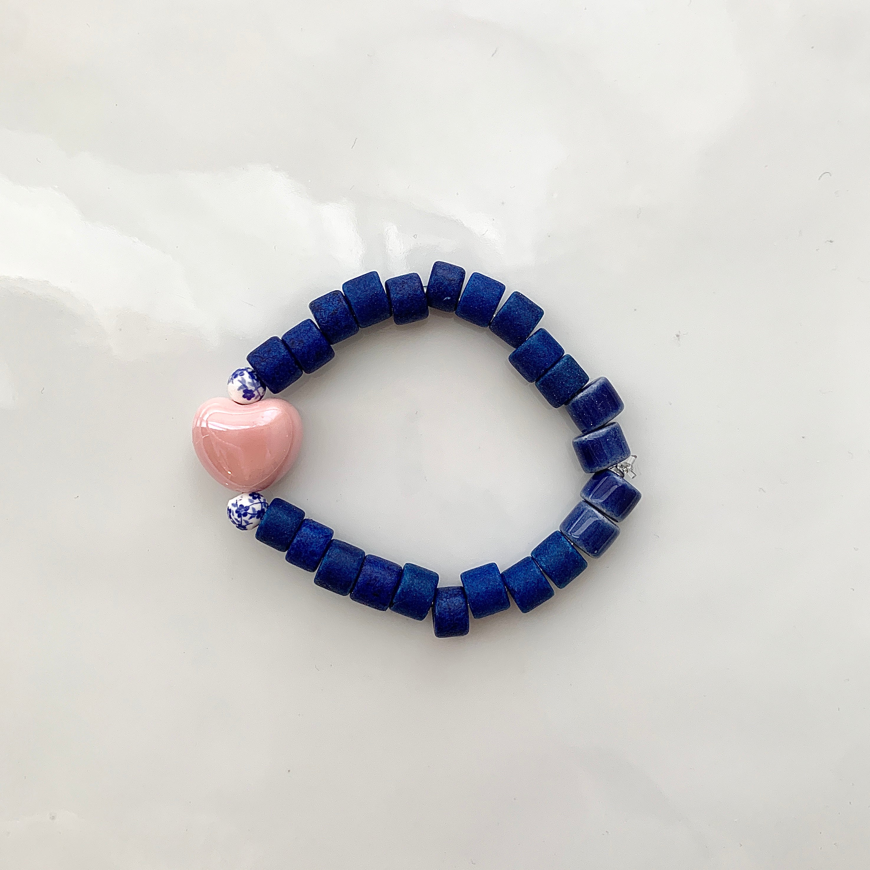 Close To My Heart - Blush & Cobalt Blue