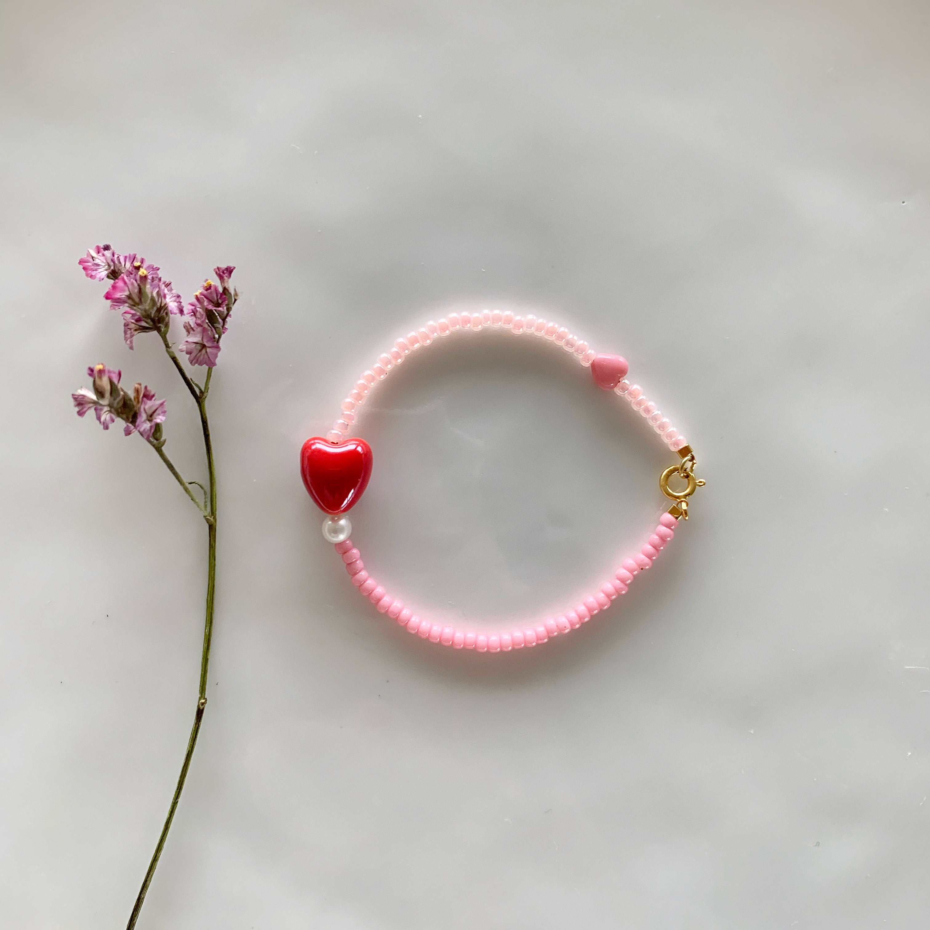 Blush & Bubblegum Bracelet